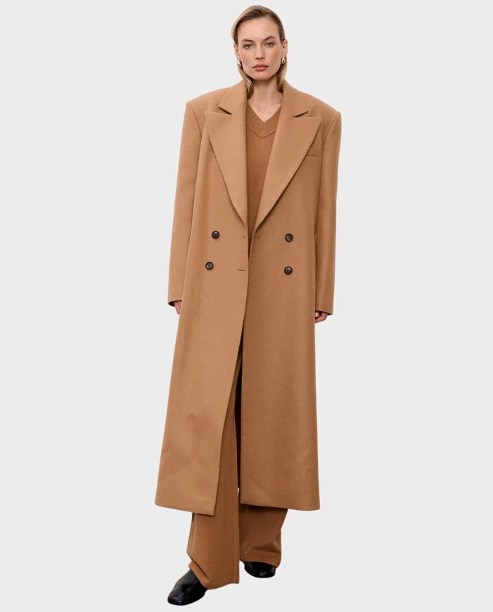 Wełniany płaszcz Kenta