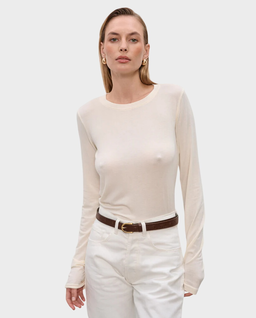 Kremowy longsleeve Henry - Image #2