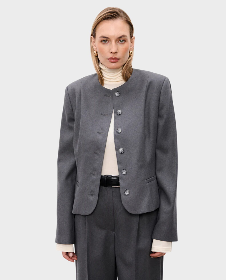 Ciemnoszara marynarka Harry