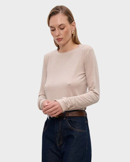 Kremowy longsleeve Henry - Image #2