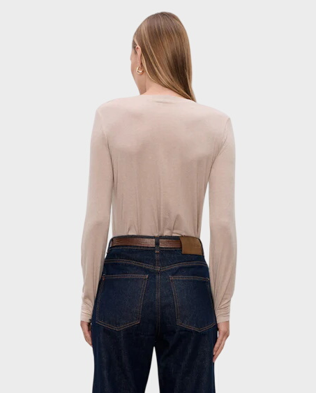 Kremowy longsleeve Henry - Image #3