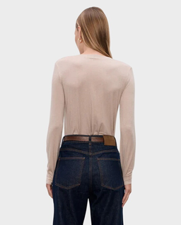 Kremowy longsleeve Henry - Image #3