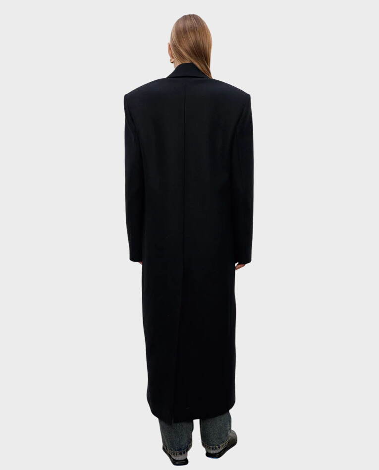 Czarny płaszcz Kenta - Image #2