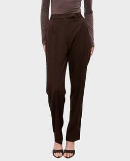 Brązowe spodnie Yua - Image #0