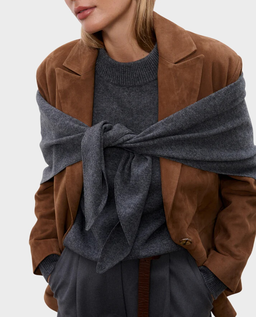 Szary szalik Leon - Image #0