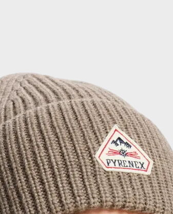 Brązowa czapka z logo - Image #1