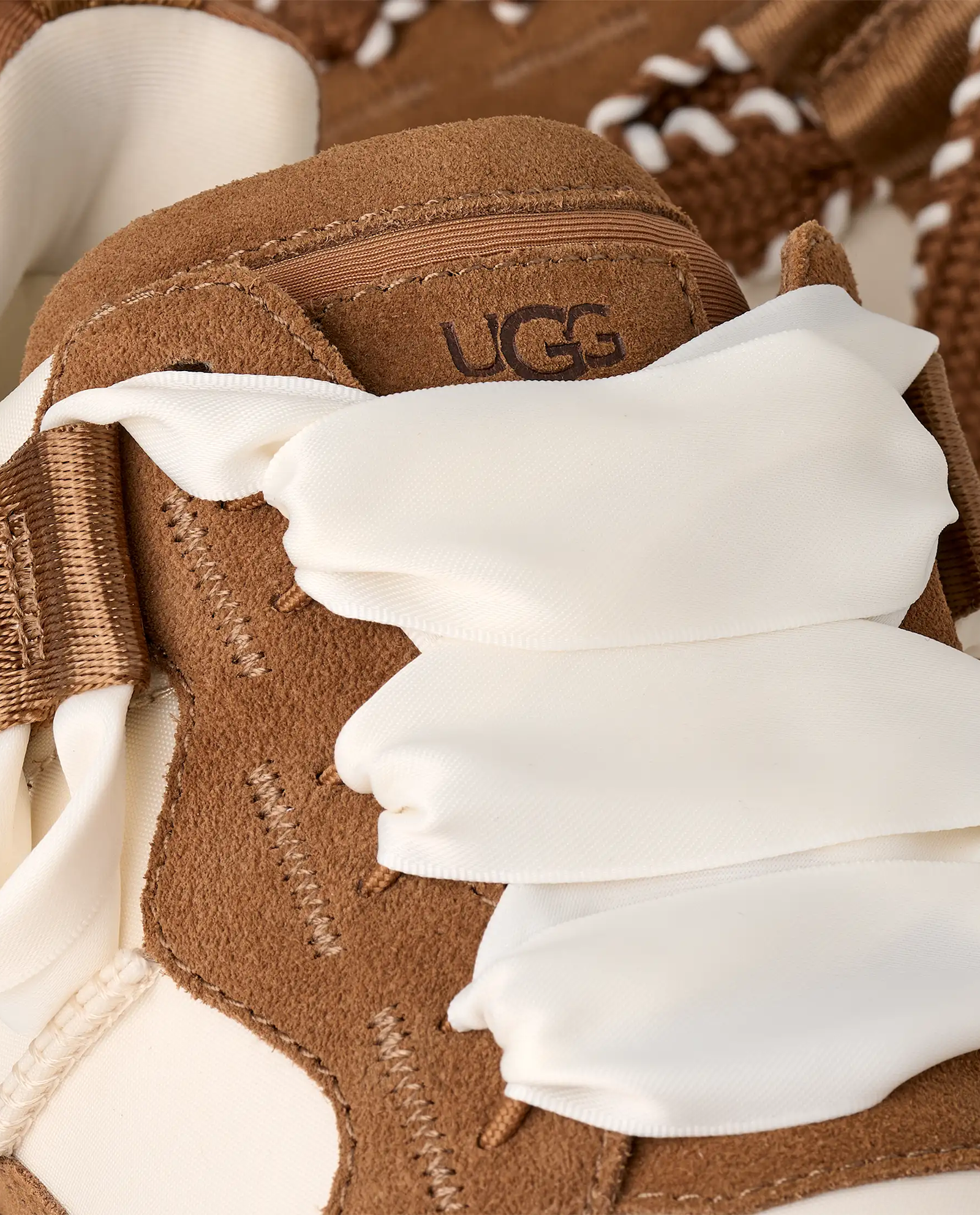 Brązowe sneakersy Astromel - Image #4