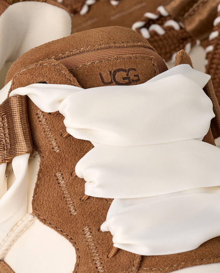 Brązowe sneakersy Astromel - Image #4