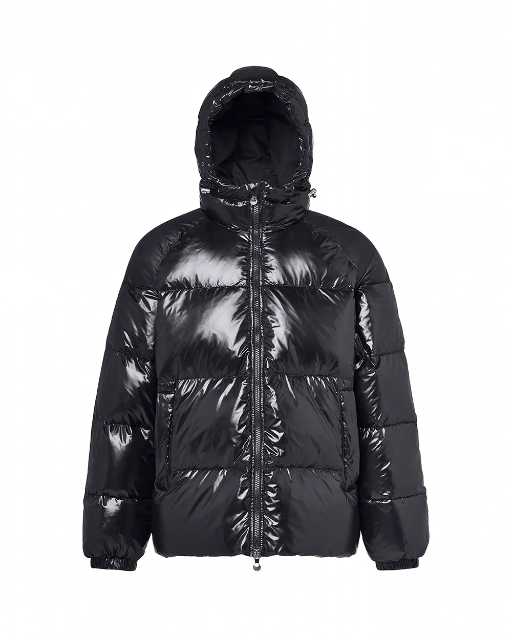 Czarna kurtka puchowa Sten - Image #9