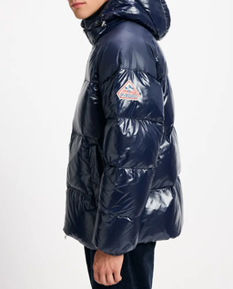 Granatowa kurtka puchowa Sten - Image #2