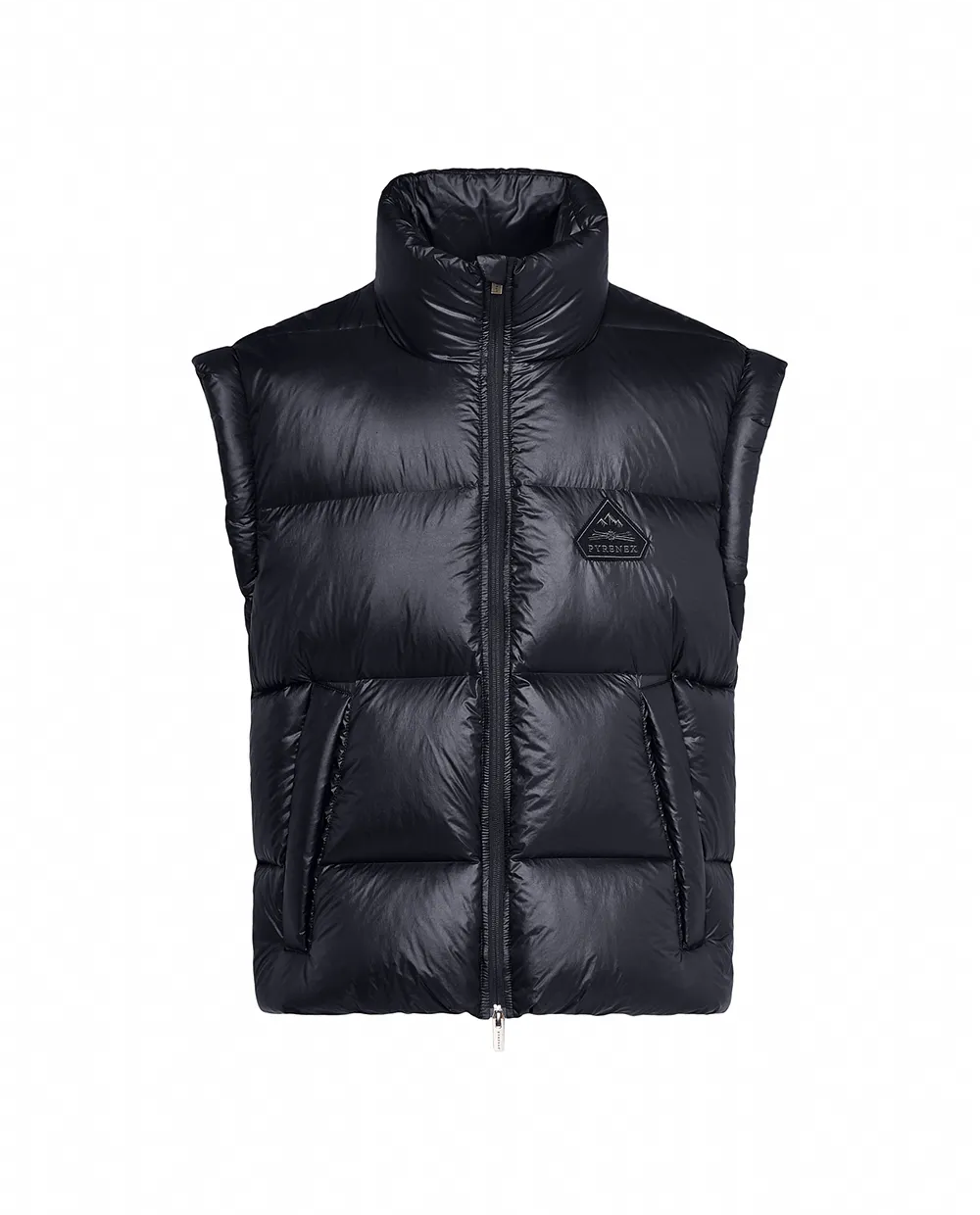 Czarny bezrękawnik puchowy Arbatan - Image #8