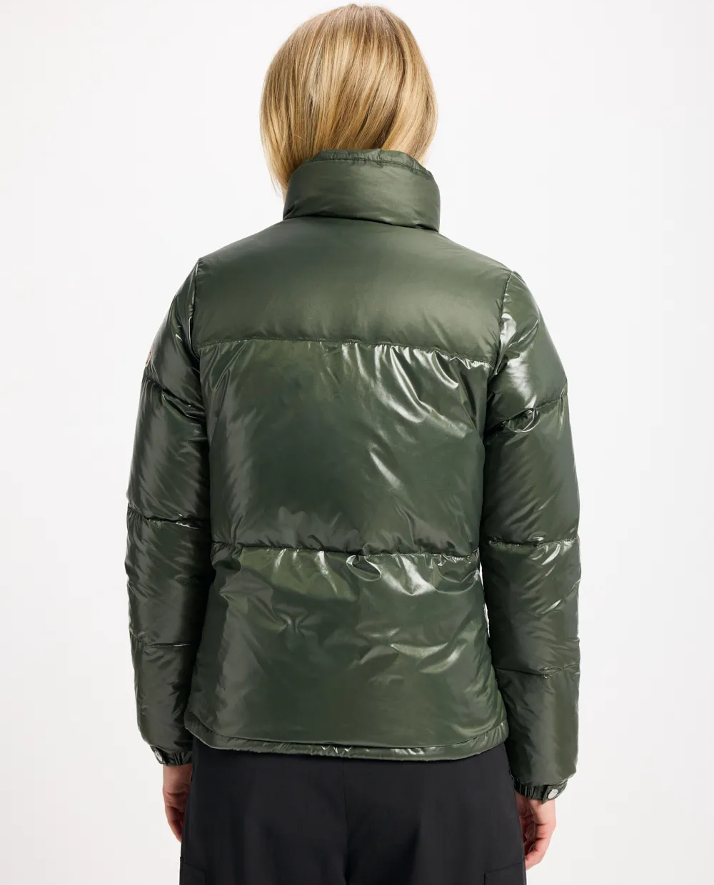 Krótka kurtka puchowa Goldin - Image #3