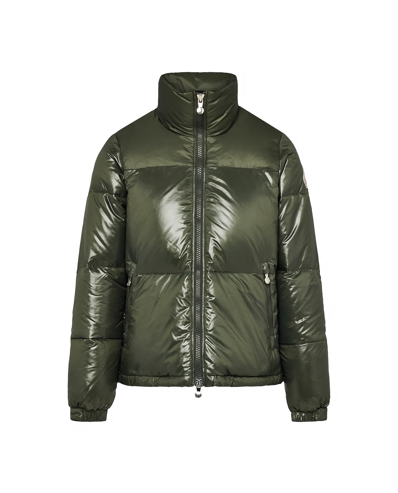 Krótka kurtka puchowa Goldin - Image #4