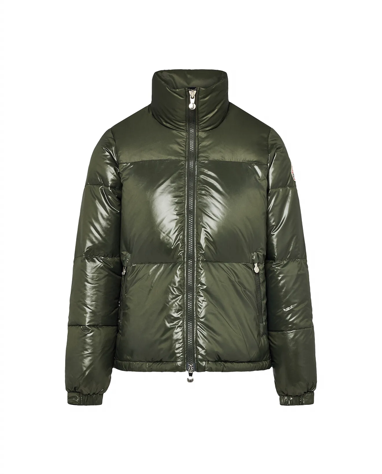 Krótka kurtka puchowa Goldin - Image #4