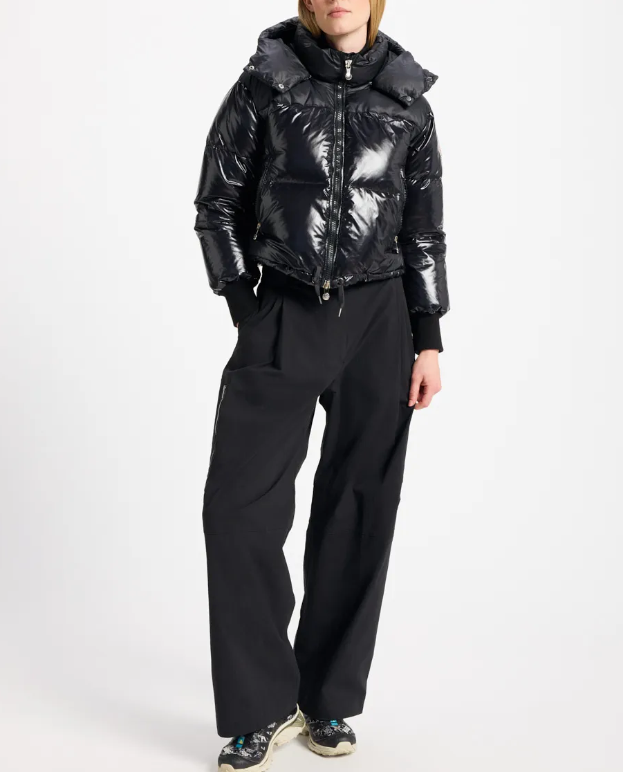 Czarna kurtka puchowa Altic - Image #1