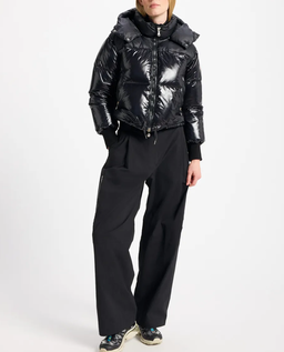 Czarna kurtka puchowa Altic - Image #1