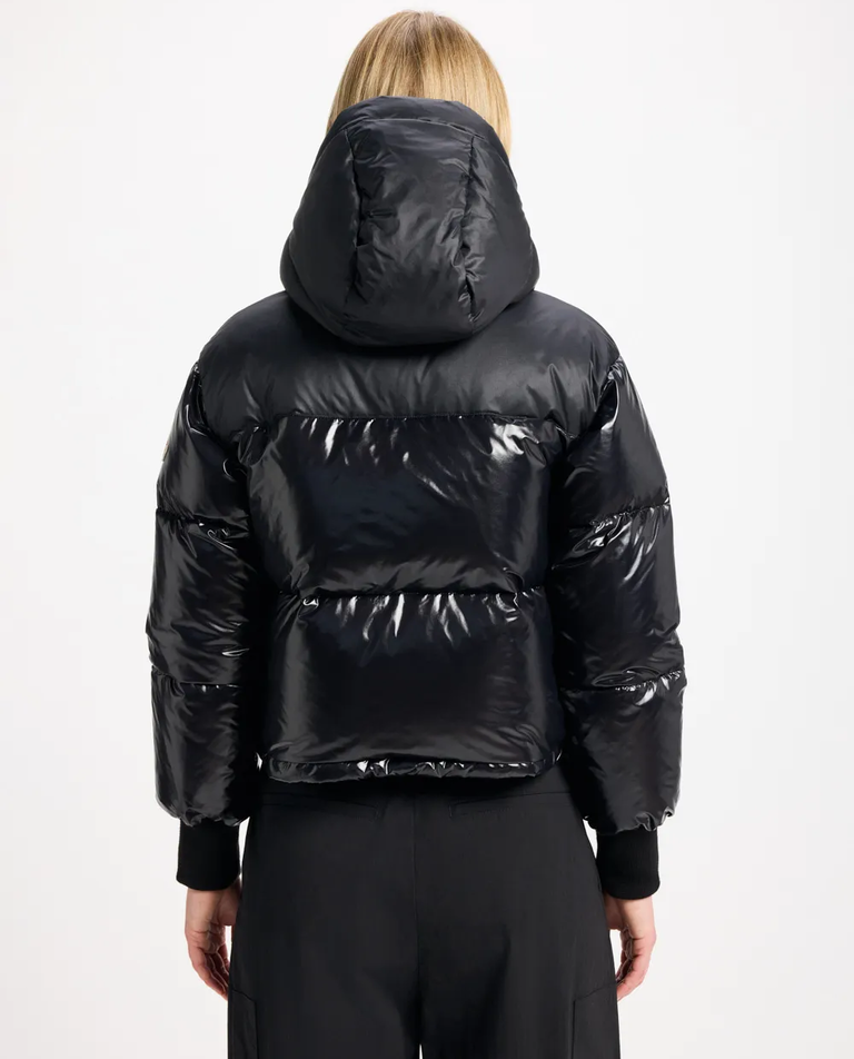 Czarna kurtka puchowa Altic - Image #3