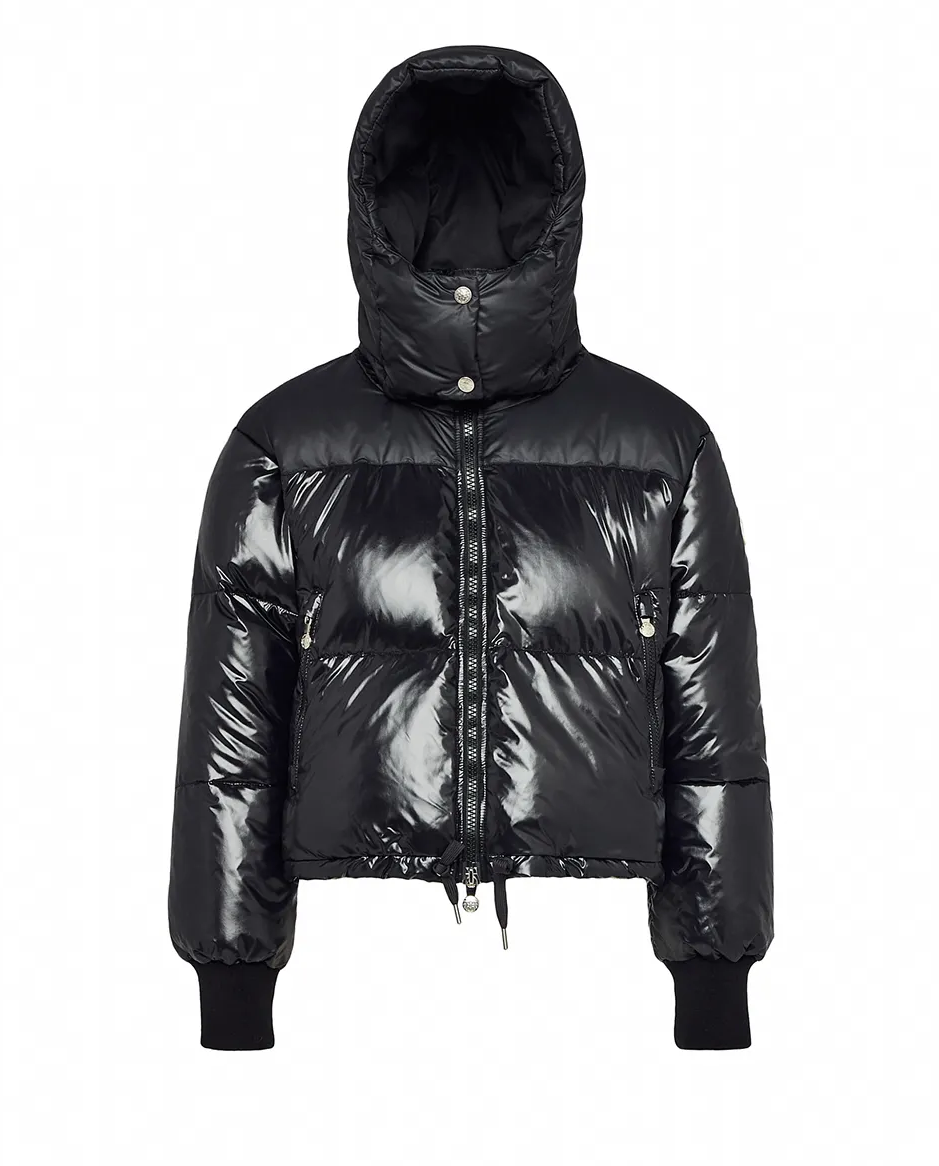 Czarna kurtka puchowa Altic - Image #4
