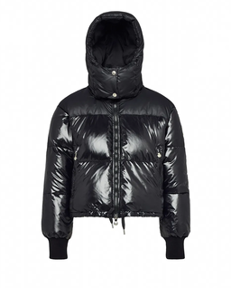 Czarna kurtka puchowa Altic - Image #4