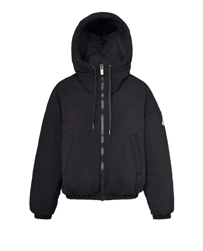 Czarna kurtka puchowa Attitude - Image #3