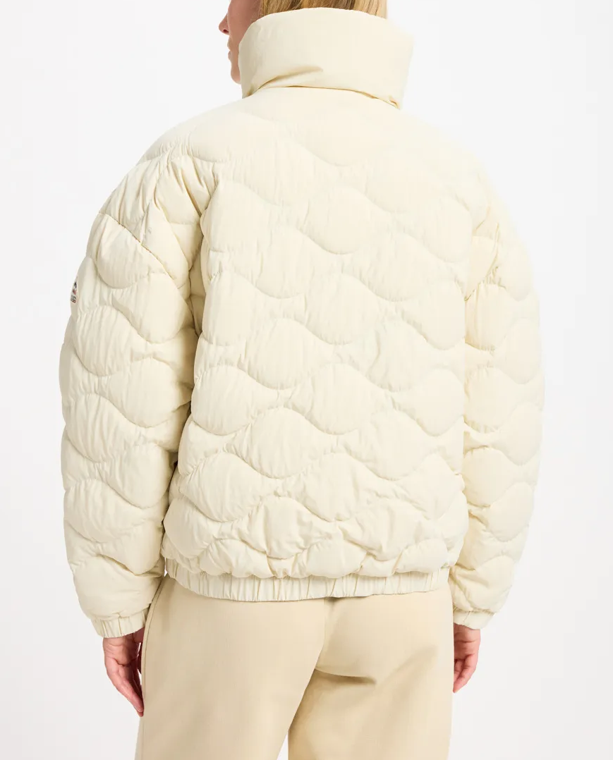 Kremowa kurtka puchowa Enola - Image #3