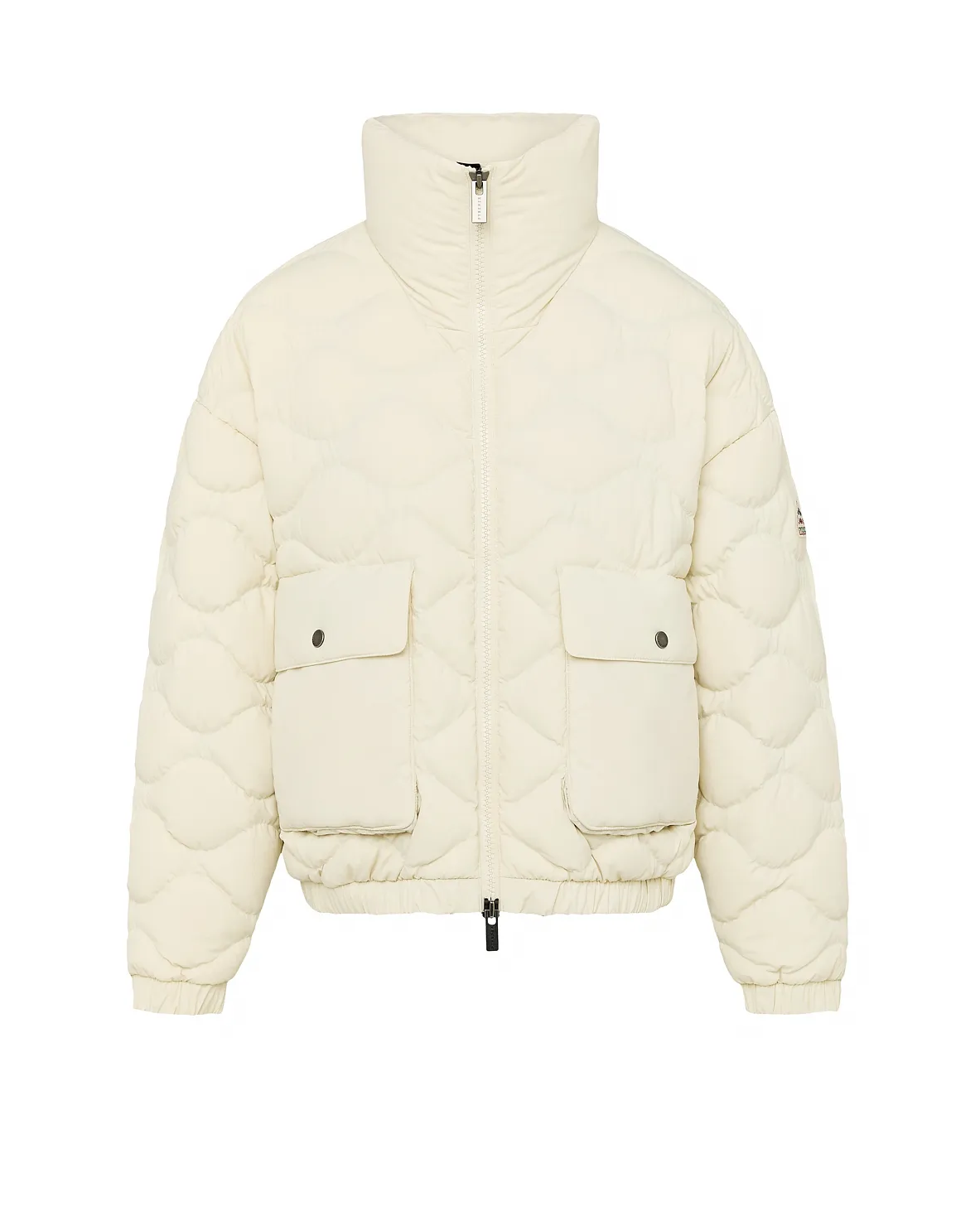 Kremowa kurtka puchowa Enola - Image #4