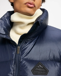 Granatowy bezrękawnik puchowy Arbatan - Image #7