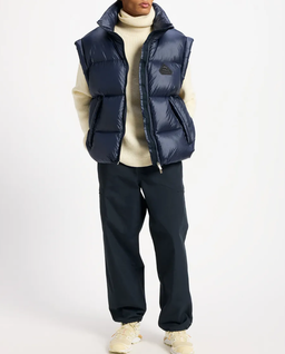 Granatowy bezrękawnik puchowy Arbatan - Image #6