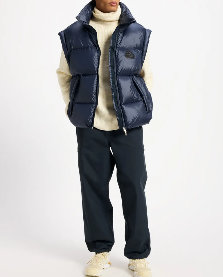 Granatowy bezrękawnik puchowy Arbatan - Image #6