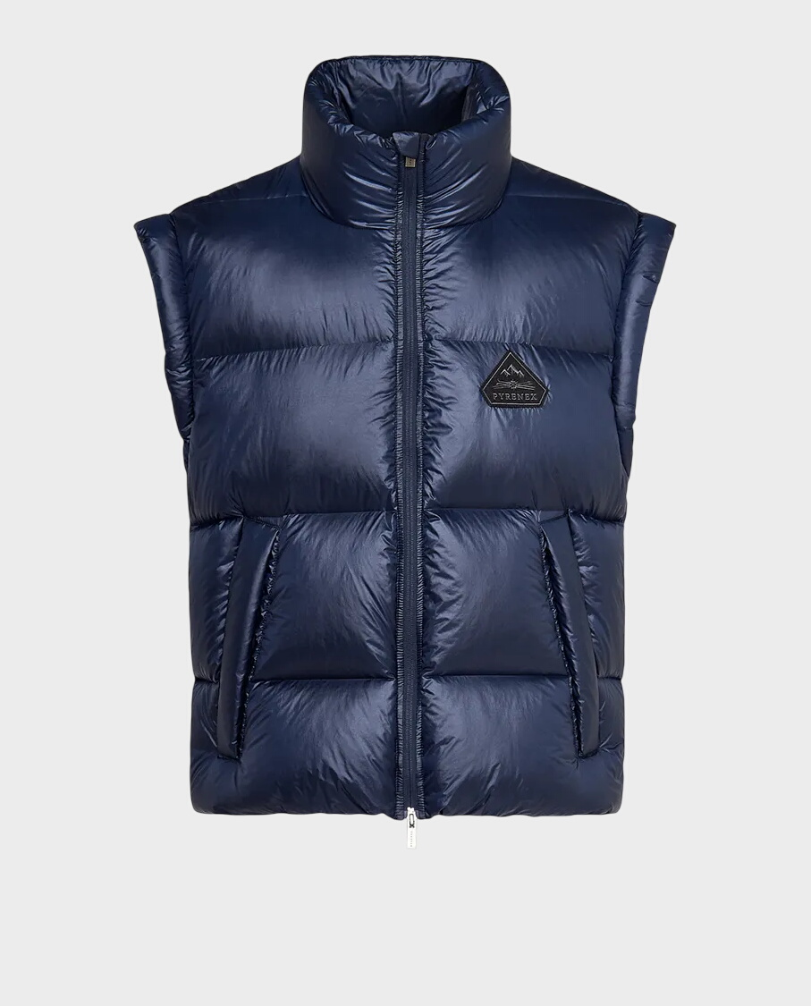 Granatowy bezrękawnik puchowy Arbatan - Image #10