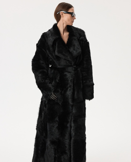 Czarne długie futro - Image #4