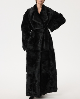 Czarne długie futro - Image #6