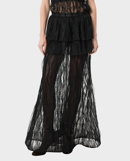 Koronkowa spódnica maxi - Image #0