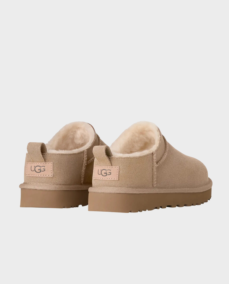 Beżowe śniegowce Classic Micro - Image #2