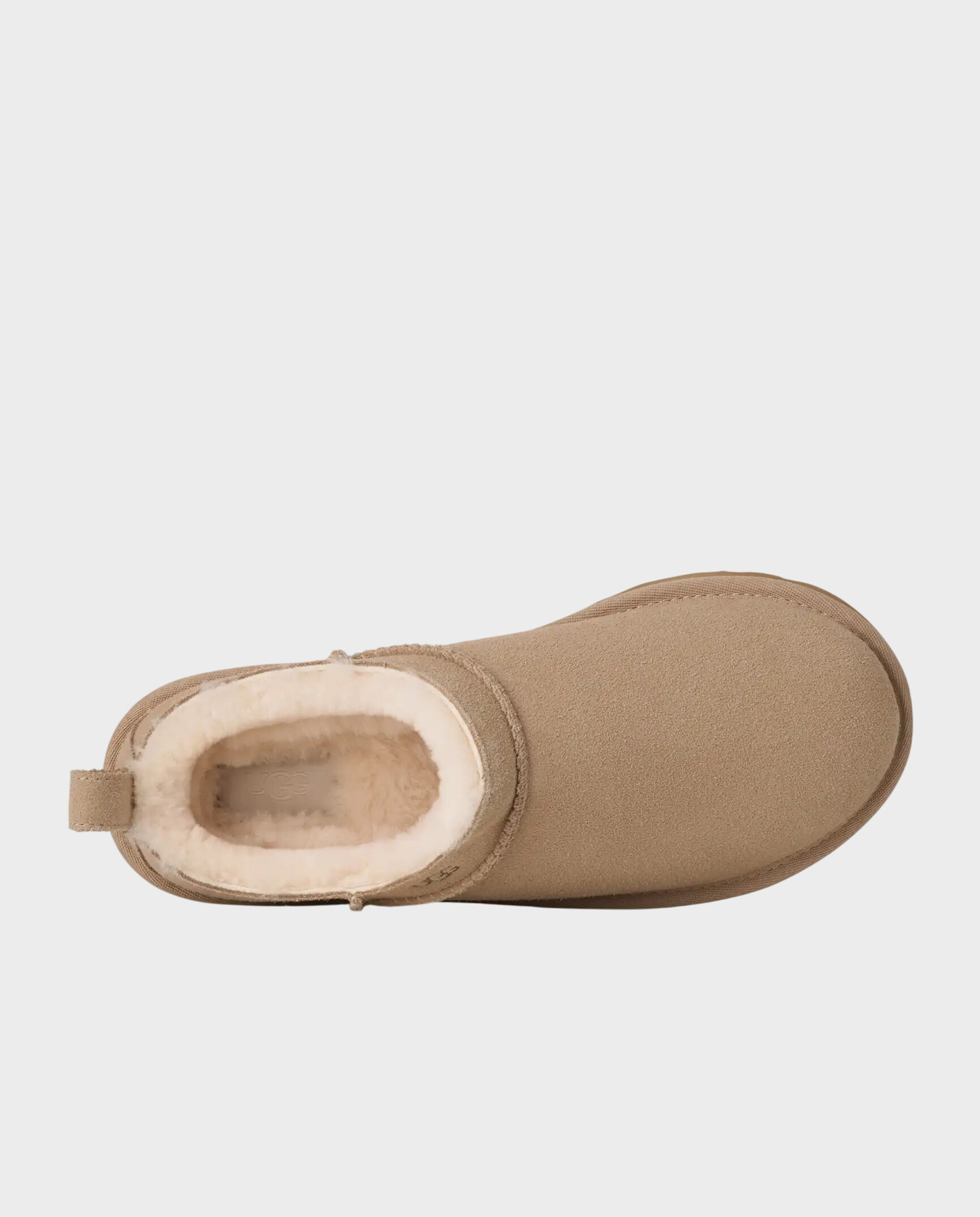 Beżowe śniegowce Classic Micro - Image #4