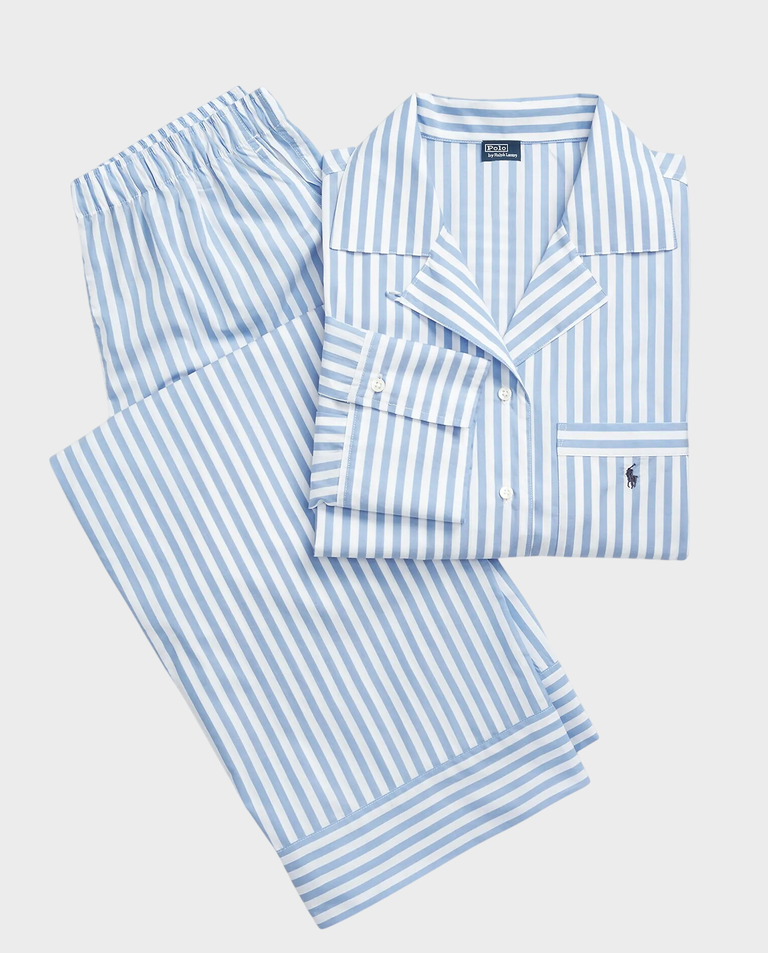 Długa piżama w paski