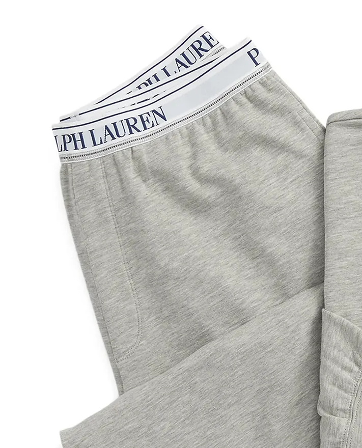 Szara długa piżama z logo - Image #2