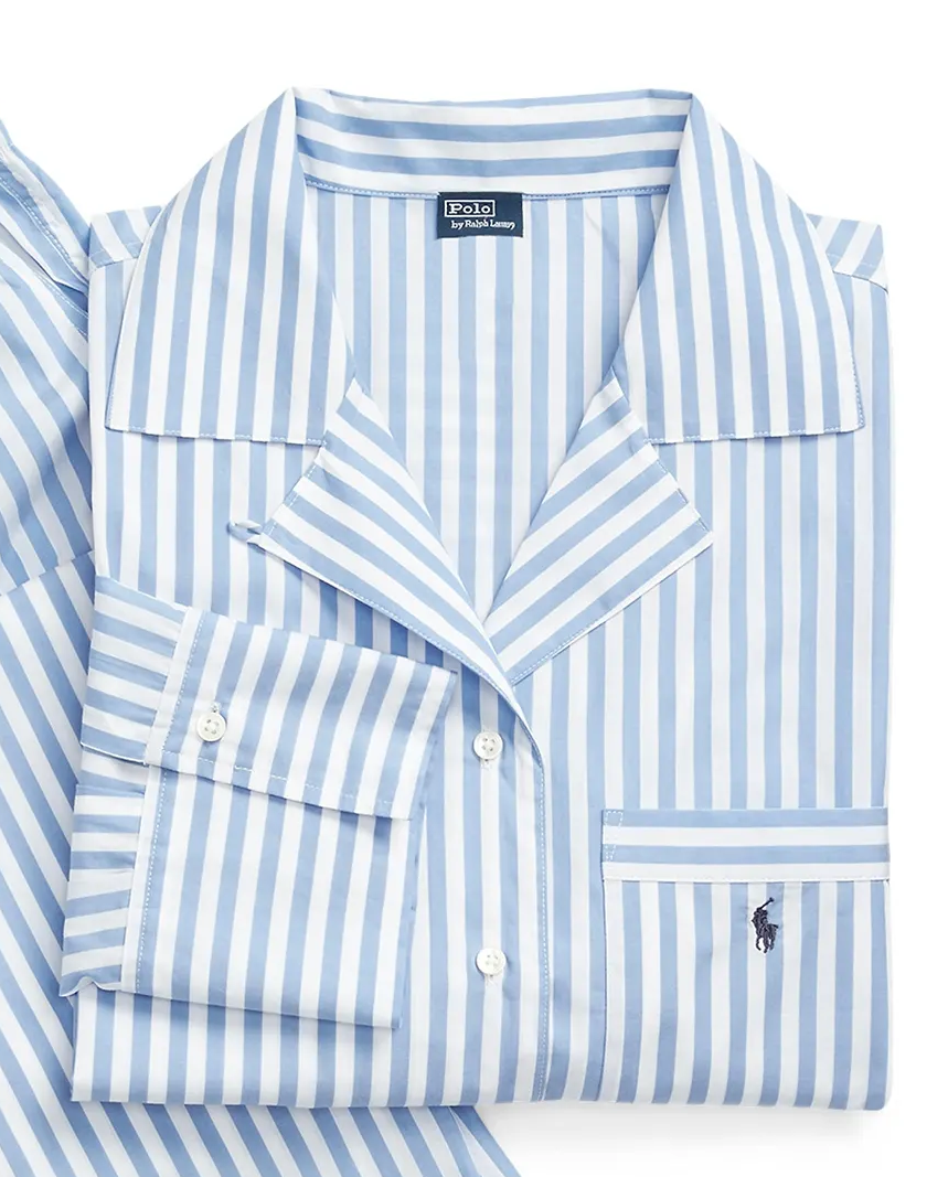 Długa piżama w paski - Image #2