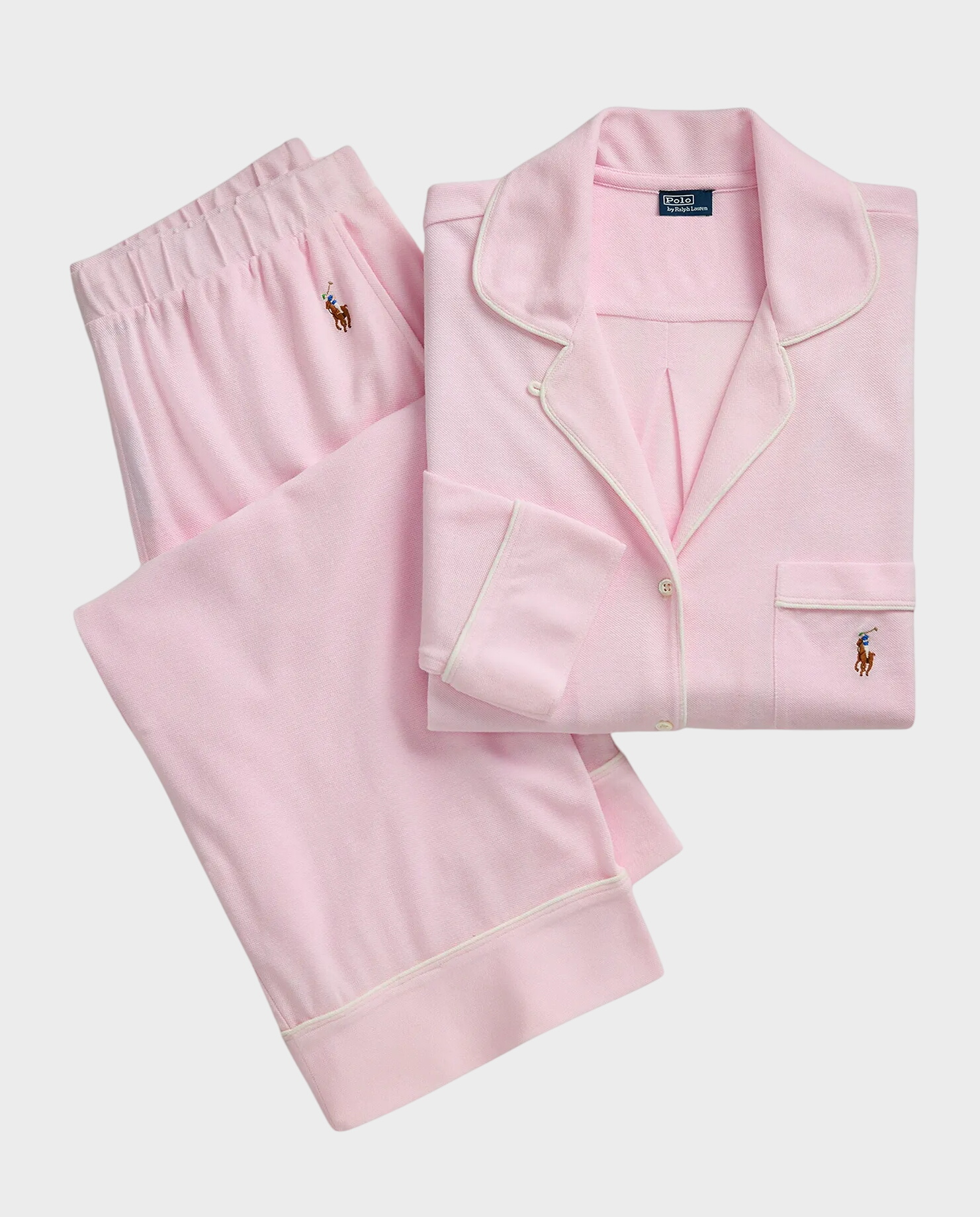 Różowa piżama Oxford Knit Madison - Image #0