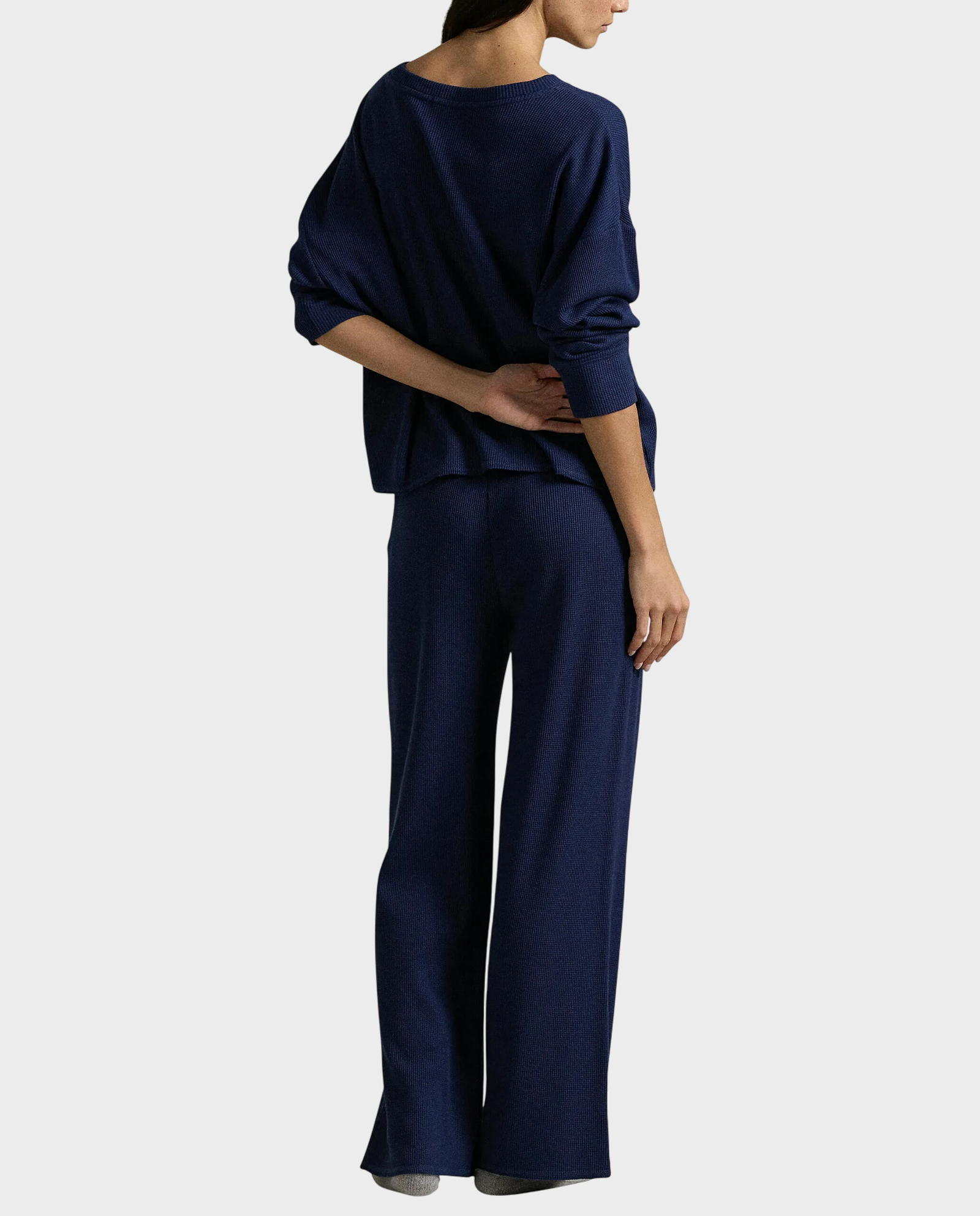 Długa granatowa piżama - Image #1