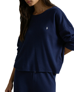 Długa granatowa piżama - Image #3