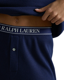 Długa granatowa piżama - Image #4