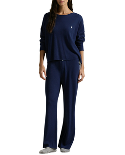 Długa granatowa piżama - Image #5