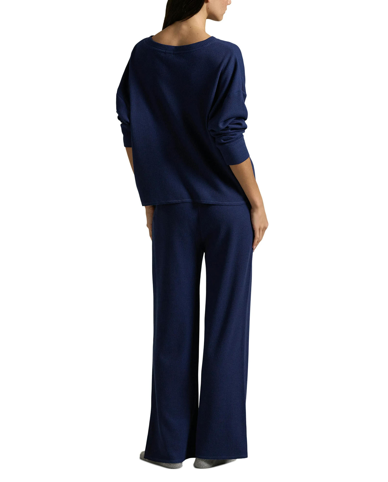 Długa granatowa piżama - Image #6