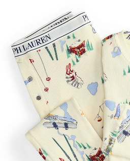 Długa piżama z motywem narciarskim - Image #2