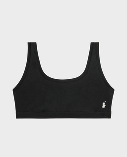 Czarny biustonosz z logo - Image #0