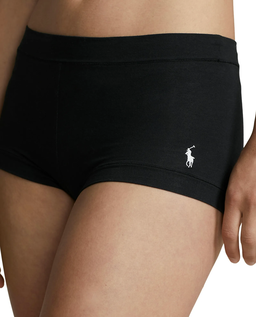 Czarne bokserki z logo - Image #1