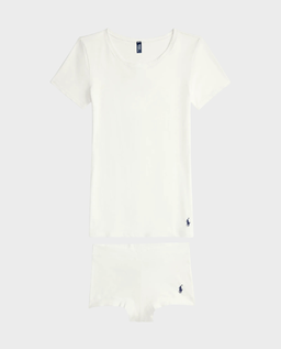 Biały komplet damski - Image #4