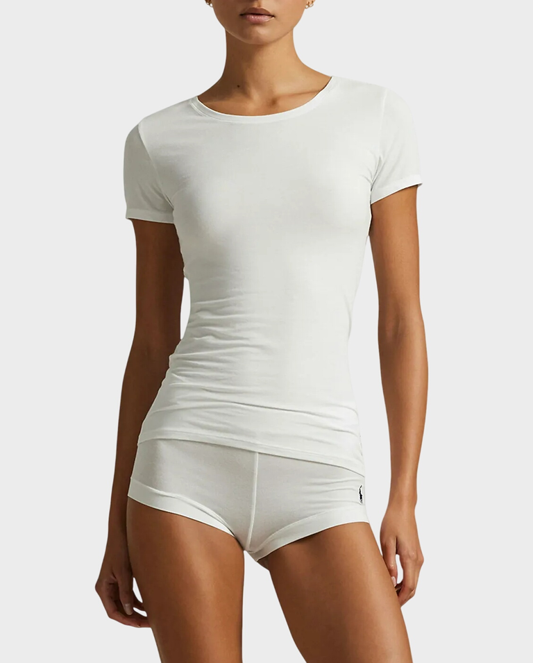 Biały komplet damski