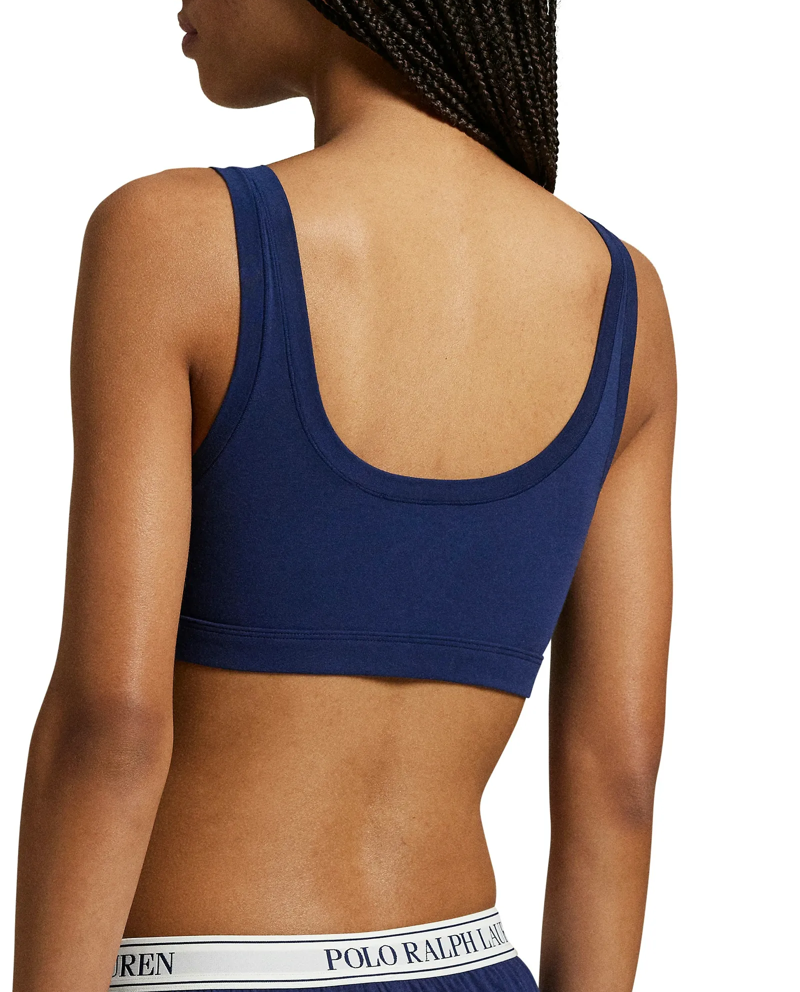 Granatowy biustonosz z logo - Image #2